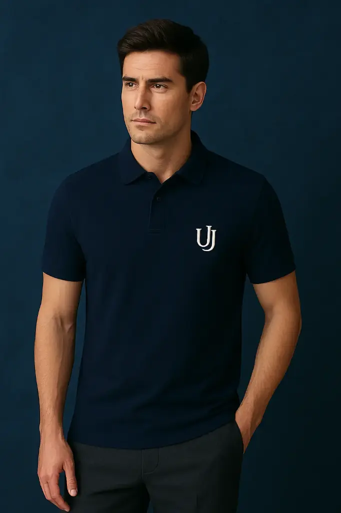 Men’s Polo T-Shirt | Navy Blue | UJ Embroidery | All Sizes