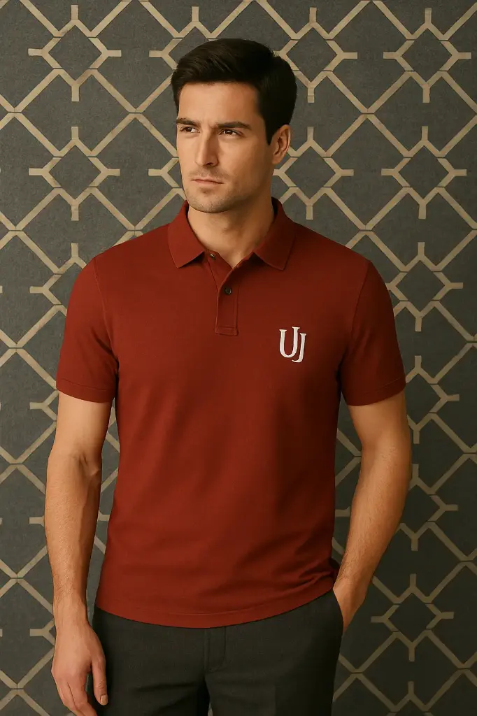 Men’s Polo T-Shirt | Red | UJ Embroidery | All Sizes