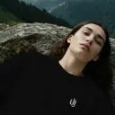 Unisex Basic T-Shirt – UJ Logo Embroidered | Black | All Sizes