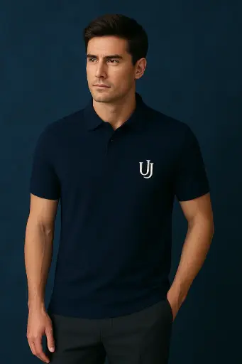 Men’s Polo T-Shirt | Navy Blue | UJ Embroidery | All Sizes
