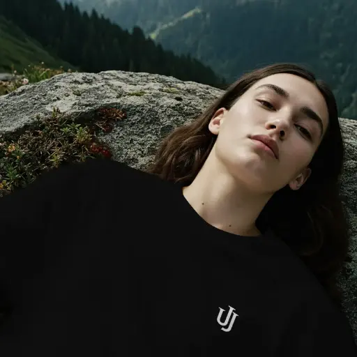 Unisex Basic T-Shirt – UJ Logo Embroidered | Black | All Sizes